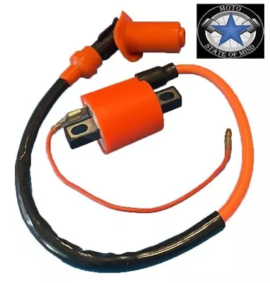 Performance Ignition Coil 1e40qmb Jog Minarelli 2 Stroke 50cc Scooter Yamaha 50 • $9.99