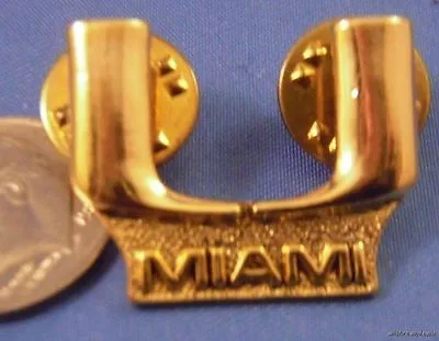 Wholesale Lot 12 Um University Of Miami Lapel Gold Pins Florida College Football • $17.99