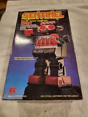 Vintage SENTINEL 13  Giant Walking Robot Fires Missiles Pistons Move SEE VIDEO • $300
