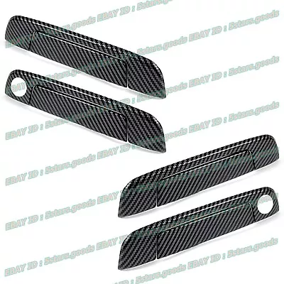 Carbon Fiber Cover Trim For BMW 3 5 7 Series M3 M5 E36 E34 E32 Side Door Handle • $31