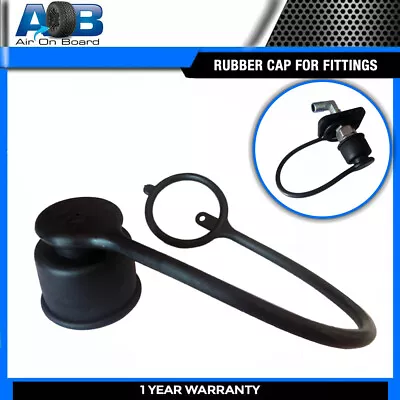 Universal Black Rubber Cap Dust Cover For Quick Nitto Connect Air Fittings • $7.45