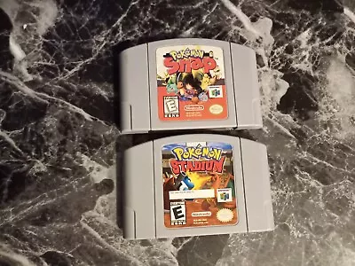 Pokemon Stadium + Pokemon Snap N64 Authentic/Contacts Cleaned • $39.99