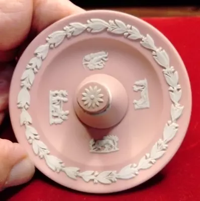 Vintage Wedgwood Pink Jasperware Ring Holder • $35