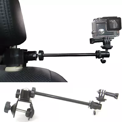 Headrest Mount For GoPro Video Camera Camcorders DV Smartphones • $23.74