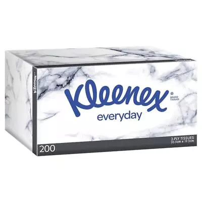 Kleenex Everyday Facial Tissues 200 Pack • $3.49