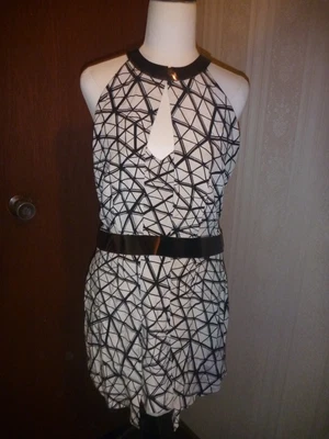 Sass & Bide Fabulous Geometric Design Top/dress With Detail Size 12 • $55