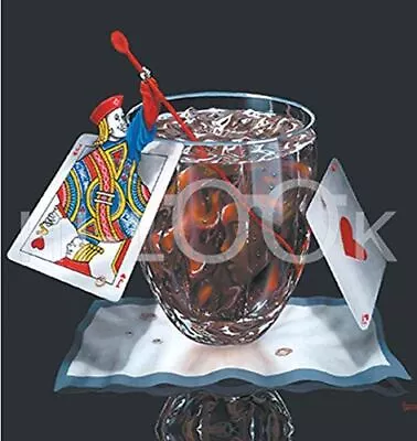 Hi-Look Michael Godard Microfiber Cleaning Cloth Blackjack & Coke Artwork 6 X 8  • $8.95