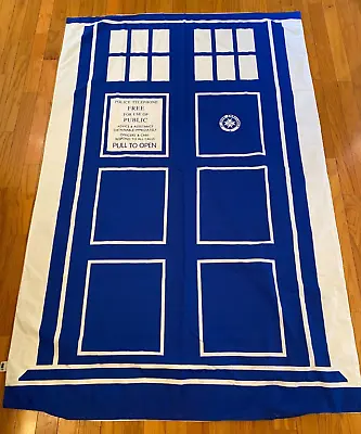 £24.57 • Buy TARDIS Duvet Bed Cover Dr Who TWIN Bedding Blue White BBC Blue Box