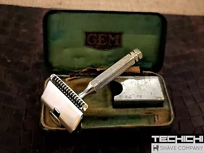 GEM 1912 Vintage Single Edge Safety Razor - Set • $22