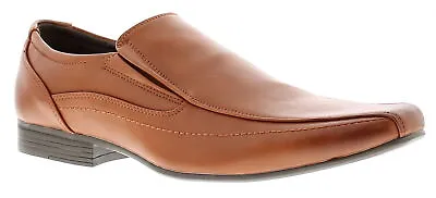 Business Class Mens Shoes Casual Klerk  Tan UK Size • £22