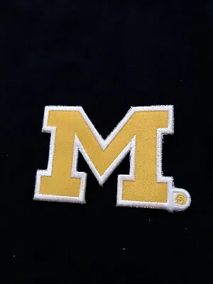 $7.99 • Buy University Of Michigan Yellow 'M' Logo College Patch 3  X 2 