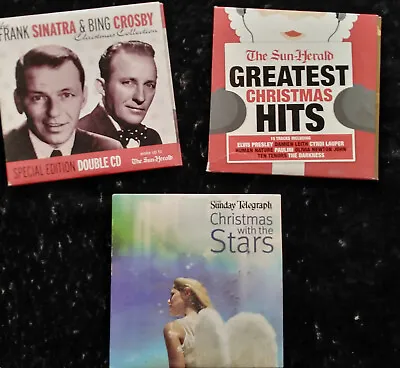 CHRISTMAS MUSIC 5 CD SET PROMO Frank Sinatra Bing Crosby Elvis • $15