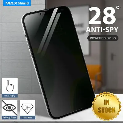 $7.95 • Buy 2X Privacy Anti-Spy Glass Screen Protector Fr IPhone 14 Plus 13 12 11 Pro MAX XR