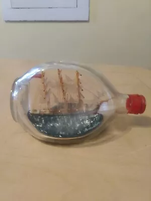 Haig's Dimpled Glass Collectible Bottle A 66 Boat Ship Nautical Themed Maritime • $45.99