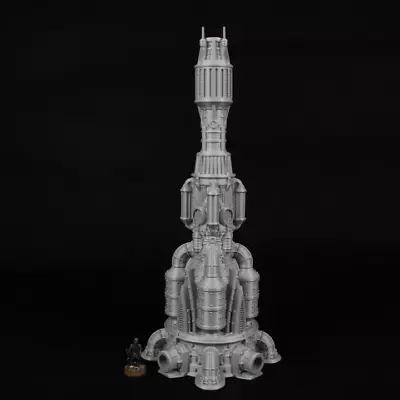 Massive Tower Pipe Network Smokestack Warhammer 40k Terrain Shield Generator • $24.65