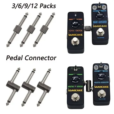 SONICAKE 2 Style Guitar Pedal Coupler 1/4 Inch For Guitar Effect Pedal Connector • $9.89