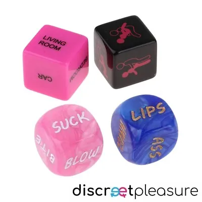 4 X Adult Sex Dice Love Naughty Position Foreplay Game Novelty Toy Couple Gift • £5.99