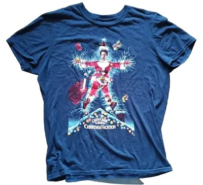 National Lampoon's Christmas Vacation Poster T-Shirt Mens MEDIUM Ripple Junction • $11.99