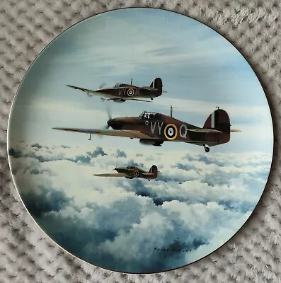 Coalport Battle Of Britain 1940 50th Anniversary Plate No. 4523 Limited Edition • £8.50