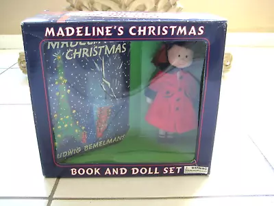 Rare Madeline’s 2002 Christmas Book & Doll Boxed Set NEW • $49.99