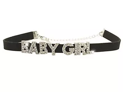 Baby Girl Rhinestone Choker Necklace DDLG For Daddys Owned Submissive Princess • $11.99