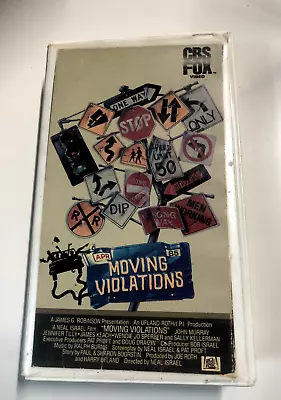 Moving Violations VHS 1985 • $19.99