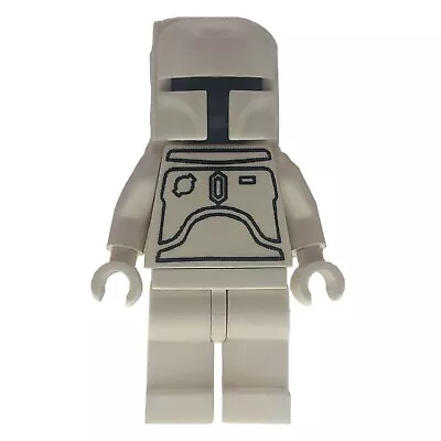 LEGO Star Wars Traditional White Boba Fett Employee Version Custom Minifigure • $102.77