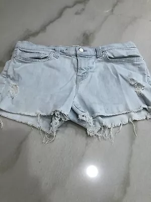 Women’s J BRAND Light Wash Cut Off Jean Shorts Size 28 • $20