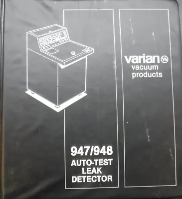 Varian Vacuum Products 947/948 Auto-Test Leak Detector • $29.99