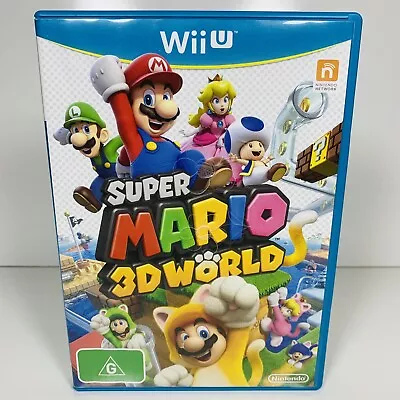 Super Mario 3D World - Nintendo Wii U PAL - Free Shipping • $39.99