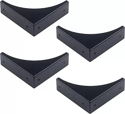 Antrader Metal Box Corner Protector Decorative Edge Cover Safety Guard Pack Of 4 • $19.01