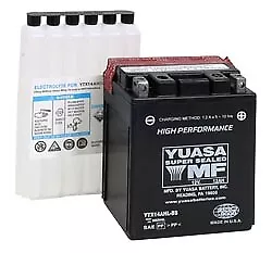 Yuasa Battery Maintenance Free AGM High Performance YTX14AH-BS OEM# • $100.49