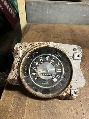 Vintage Old Original Ford Bronco Speedometer Gauge Gage Auto Dash Parts 66-77 • $79.99