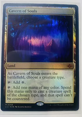 1 X Cavern Of Souls The Lost Caverns Of Ixalan - NM-Foil-Mint - MTG Unplayed • $31.98