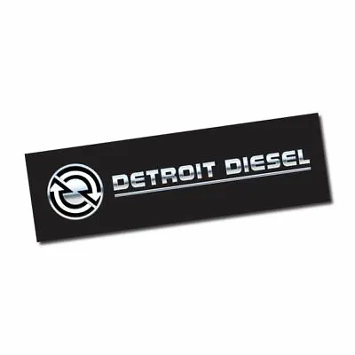 Detroit Diesel Sticker / Decal - Truck Trucker Ute 4x4 Rig Kenworth Mack Car • $10.50