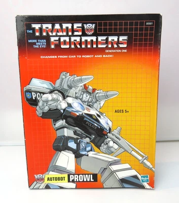£49.99 • Buy Transformers Prowl G1 Reissue MIB Complete, Unused Stickers; Excellent Condition