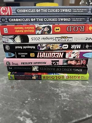 Chronicles Of The Cursed Sword Volumes 1-2 Rod Mar Negimamasakzu Jjng Rune • $32