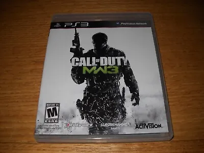 Call Of Duty: Modern Warfare 3 (Sony PlayStation 3 2011) With Patch • $12.95