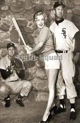 Picture Photo Marilyn Monroe Chicago White Sox Baseball 7679 • $5.95