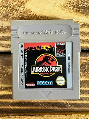 Jurassic Park - Original Working Retro Gameboy Game Cartridge • £10
