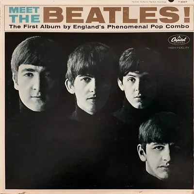 The Beatles - Meet The Beatles - Mono - Excellent -  1964 Pressing • $37.99