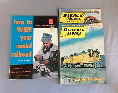 How To Wire Your Model Railroad By Linn Westcott 1959 SC Book Craftsman • $4.95