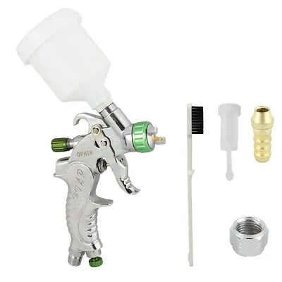 1.0mm Mini DETAIL TOUCH-UP HVLP SPRAY GUN Auto Car Paint Spot Repair Plastic Cup • $25.99