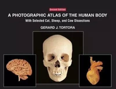 A Photographic Atlas Of The Human Body: With Selected Cat Sheep And Cow Diss.. • $19.98