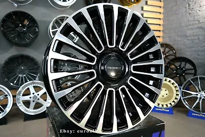 New 20 Inch 5x108 MANSORY Style BLACK Wheels For LAND RANGE ROVER EVOQUE VELAR • $2403.02