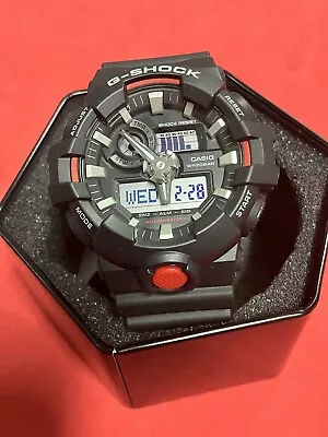 Casio G-shock Digital Quartz Black Resin Ga-700-1adr Men's Watch New In Box • $130