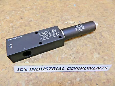 $199.99 • Buy VACCON VP80-200H-ST6A  Venturi Vacuum Pump