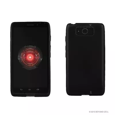 For Motorola Droid Ultra/Ultra Maxx XT1080 Flex Gel Slim TPU Black Case 2 X Pack • $12.97