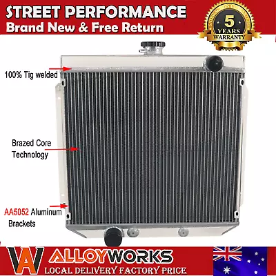 4 Row Aluminum Radiator For Ford Cleveland XY XW 302 GS GT 351 1969-1972 1971 • $229