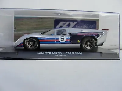 Fly Lola T70 Mk3b 'csrg 2003'  Silver  #5  88173   1:32 Slot New Old Stock Boxed • £74.99